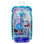 Enchantimals Papusa Winsley Wolf fotografia produsului