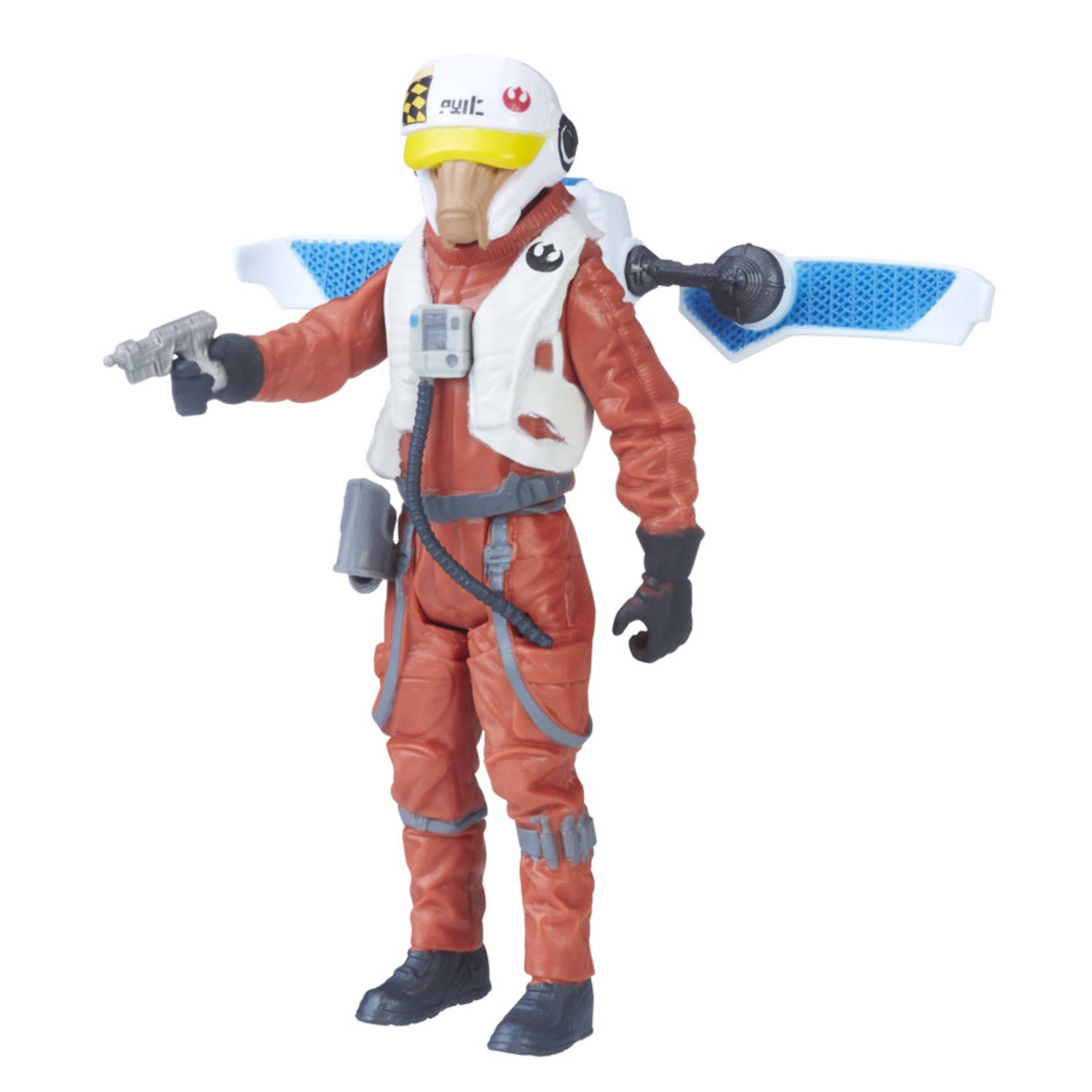 Figurina Snowdesert Starwars Episodul Vii Pilot Xwing fotografia produsului View 3 L