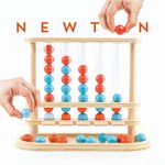 Joc Marbles Newton 5 In Linie Din Lemn fotografia produsului View 2 S