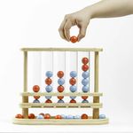 Joc Marbles Newton 5 In Linie Din Lemn fotografia produsului View 5 S