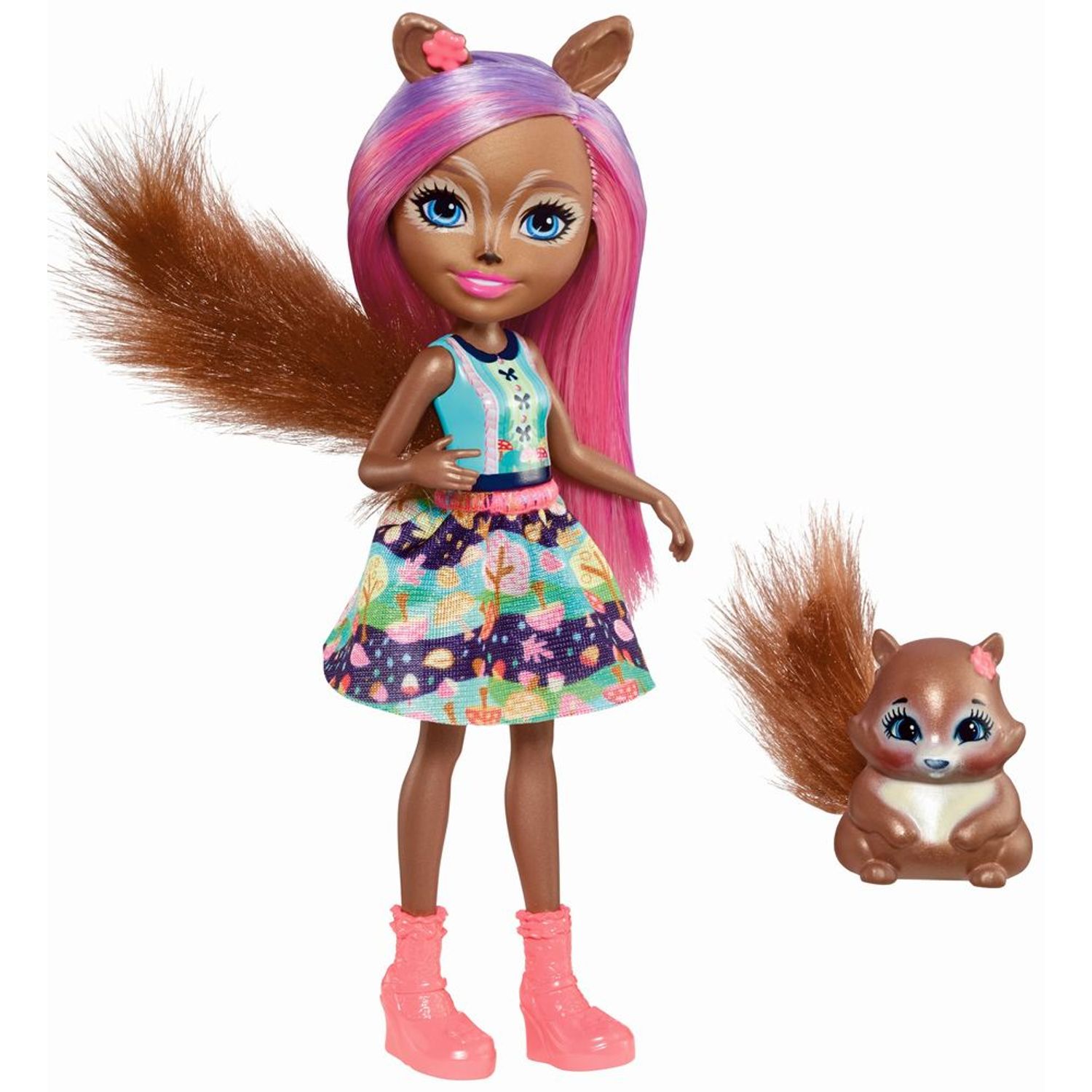 Enchantimals Papusa Sancha Squirrel fotografia produsului View 3 L