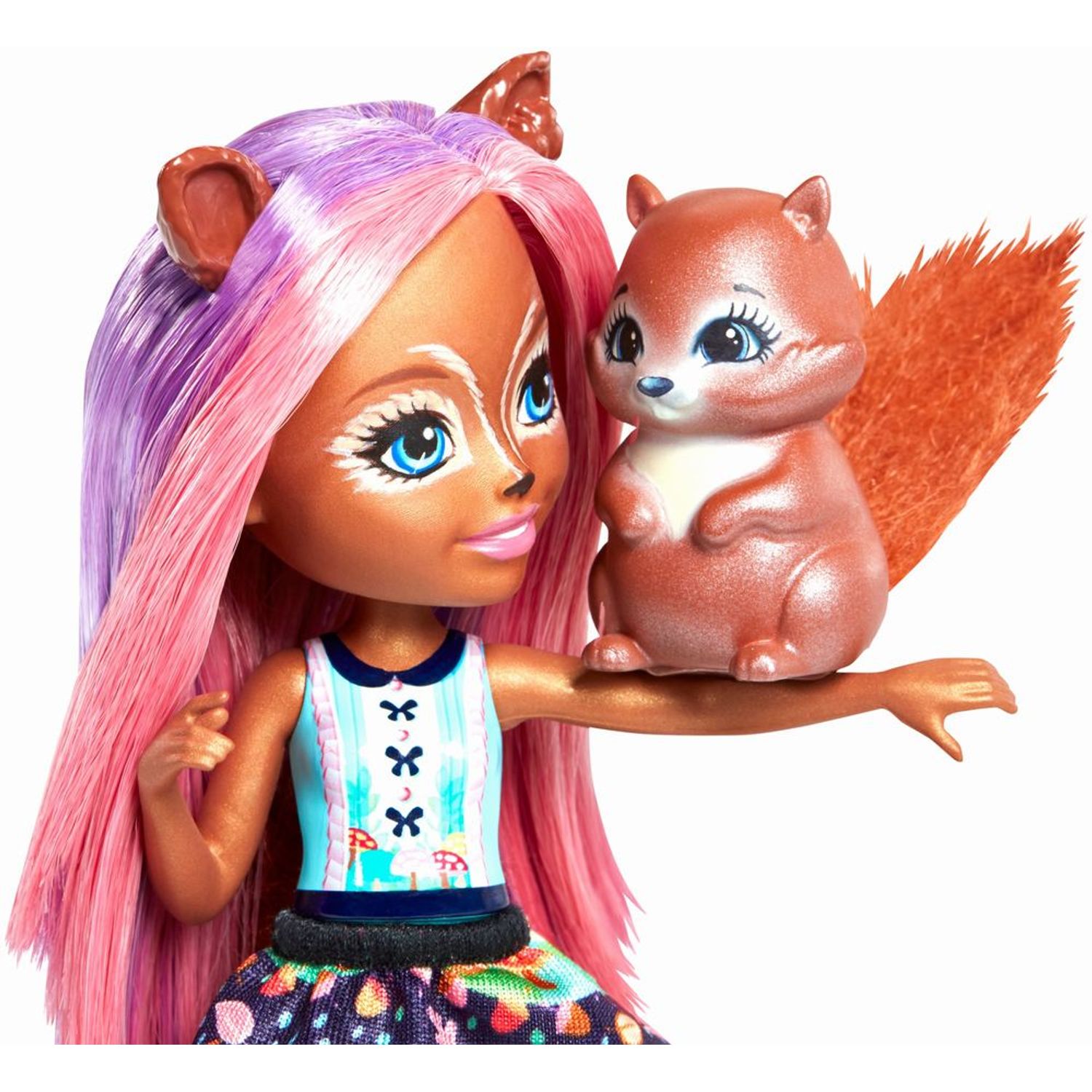 Enchantimals Papusa Sancha Squirrel fotografia produsului View 4 L
