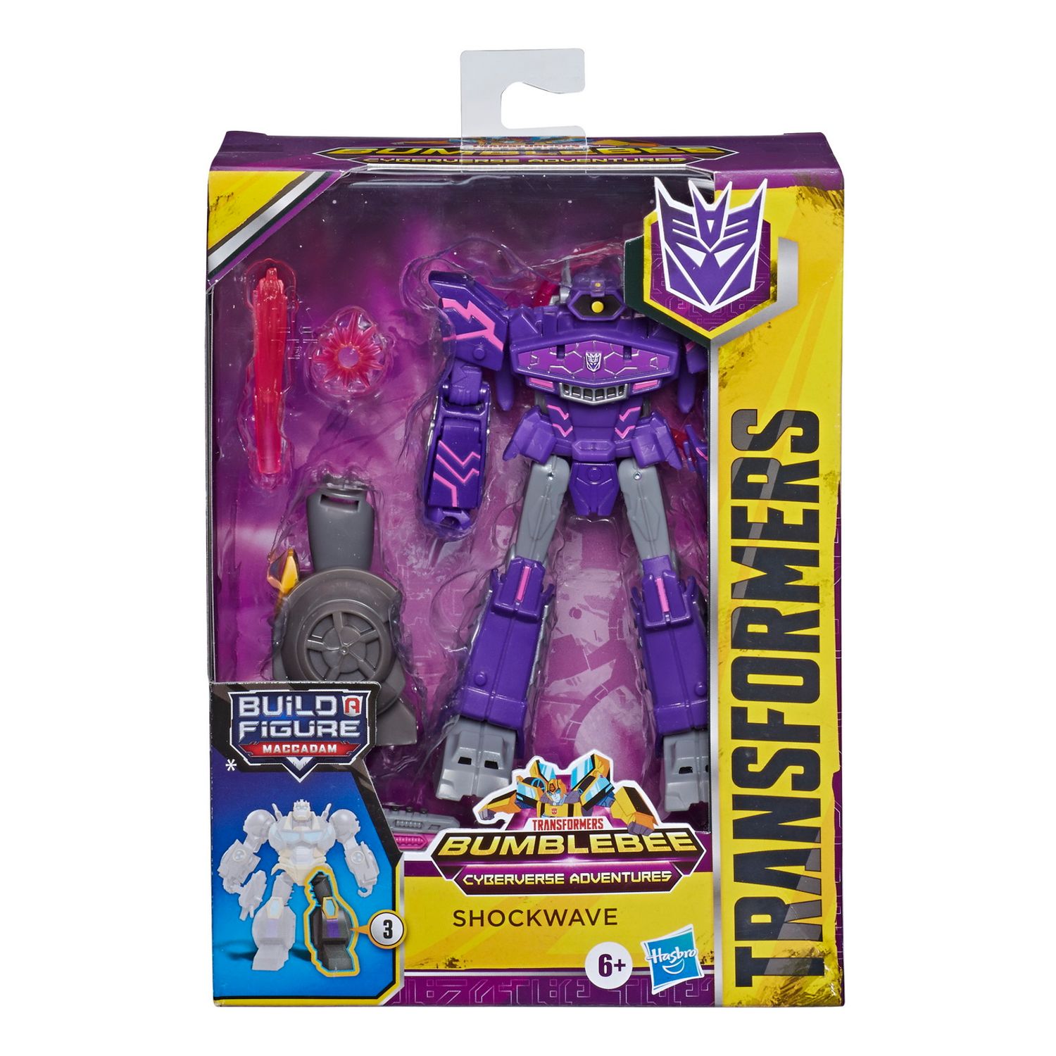 Transformers Robot Vehicul Cyberverse Deluxe Shockwave fotografia produsului
