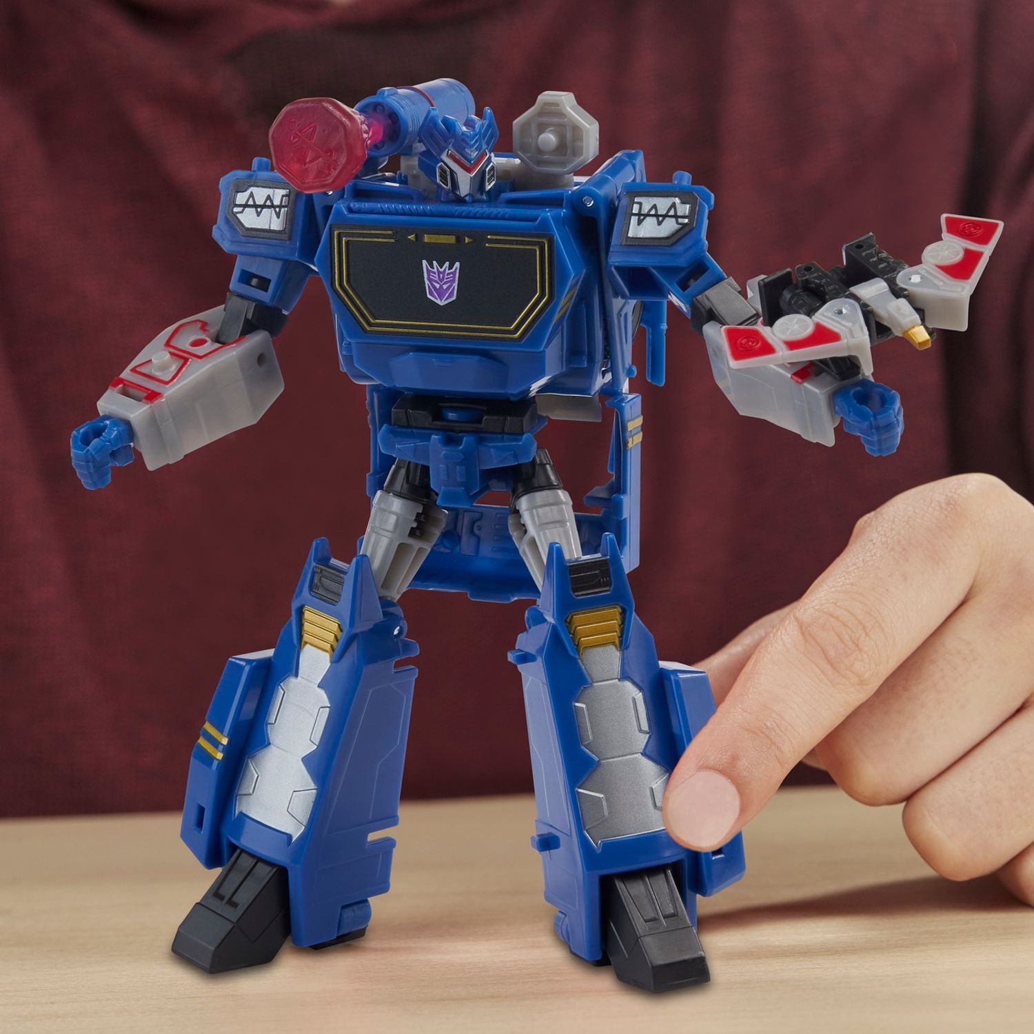 Transformers Robot Vehicul Cyberverse Deluxe Soundwave fotografia produsului View 5 L