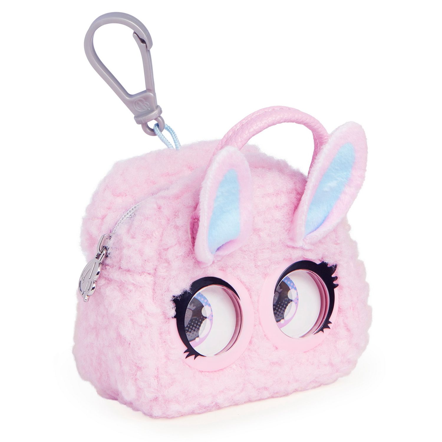 Purse Pets Gentuta Micro Iepuras Roz fotografia produsului View 7 L
