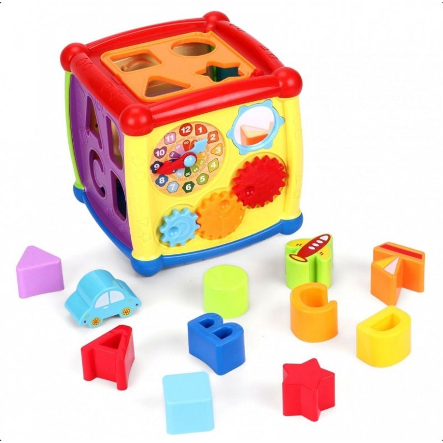 Cub Bebe Educativ Cu Sunete Si Forme Colorate fotografia produsului View 2 L