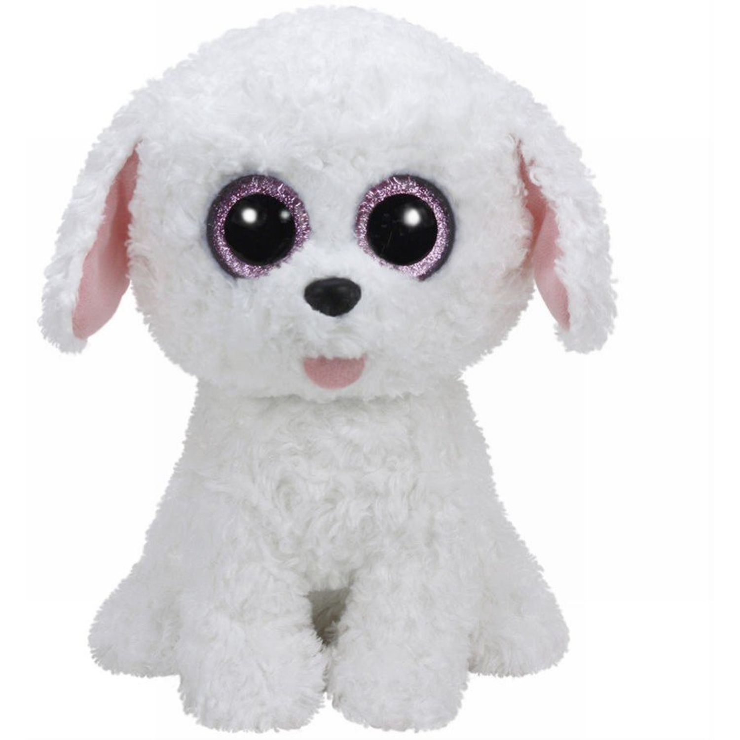 Plus Ty 24Cm Boos Pippie Caine Alb fotografia produsului