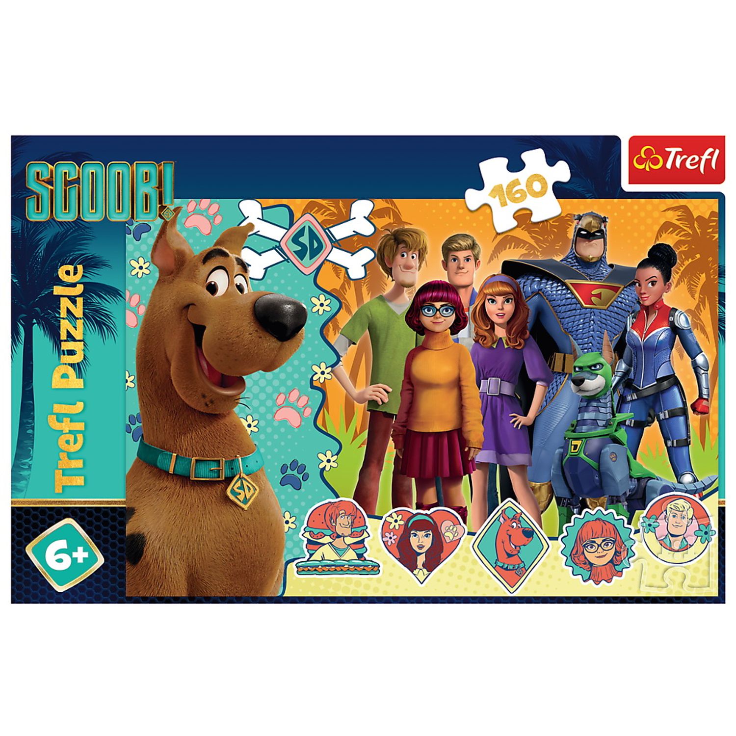 Puzzle Trefl 160 Scooby Doo In Actiune fotografia produsului View 3 L