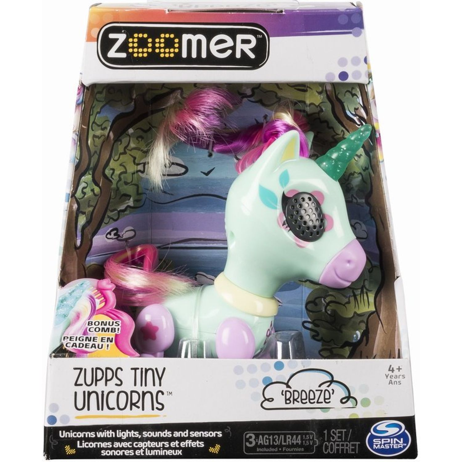 Unicorn Interactiv Zoomer Zupps Breeze fotografia produsului View 2 L