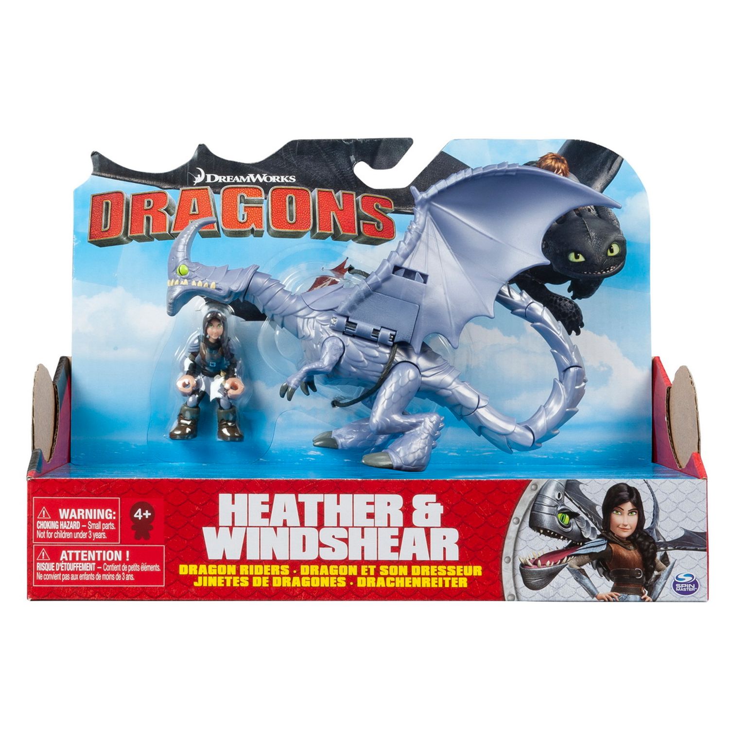Dragon Cu Calaret Heather Si Windshear fotografia produsului