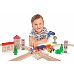 Eichhorn Set Tren Si Figurina Cu 8 Sine fotografia produsului View 5 S