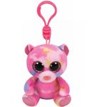 Plus Breloc Ty 8.5Cm Boos Franky Ursuletul Roz fotografia produsului