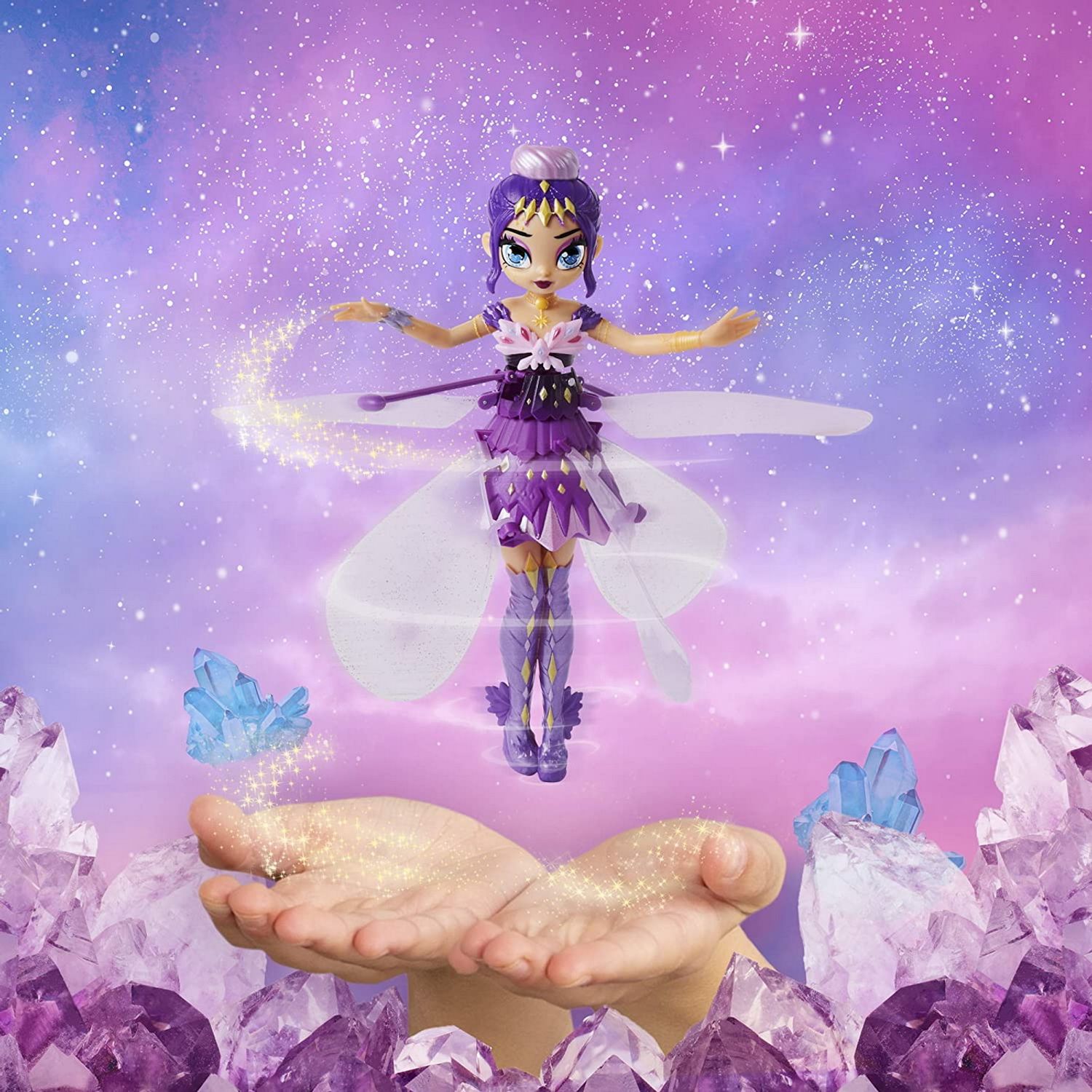Pixie Papusa Zburatoare - Violet fotografia produsului View 8 L
