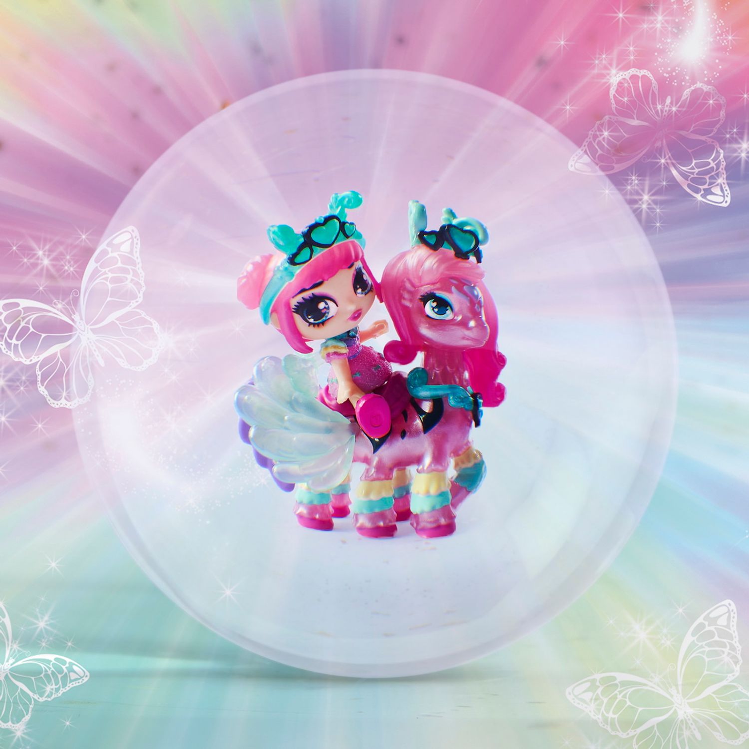 Pixie Creatura Fantastica Papusica Cu Unicornul Roz fotografia produsului View 6 L