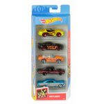 Set 5 Masini Hot Wheels Flames Mt1806_Fyl19 fotografia produsului