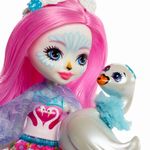 Enchantimals Papusa Saffi Swan fotografia produsului View 6 S