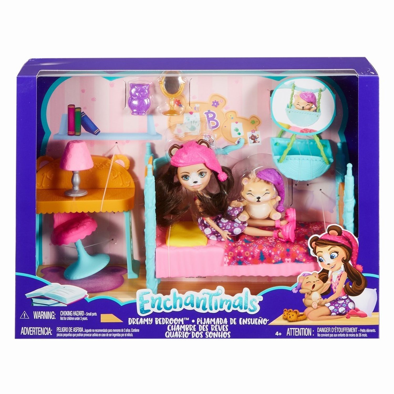 Enchantimals Set Dormitor Cu Accesorii fotografia produsului