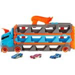 Hot Whels 2 In 1 Mega Transportator Masini Pista fotografia produsului View 4 S