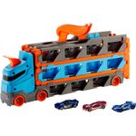 Hot Whels 2 In 1 Mega Transportator Masini Pista fotografia produsului View 2 S