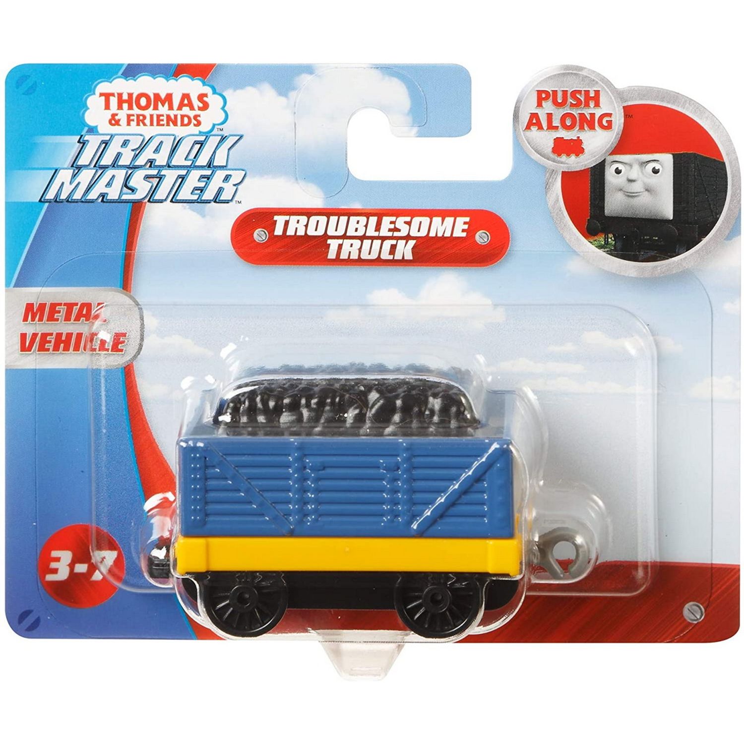Thomas Locomotiva Push Along Troublesame Truck fotografia produsului
