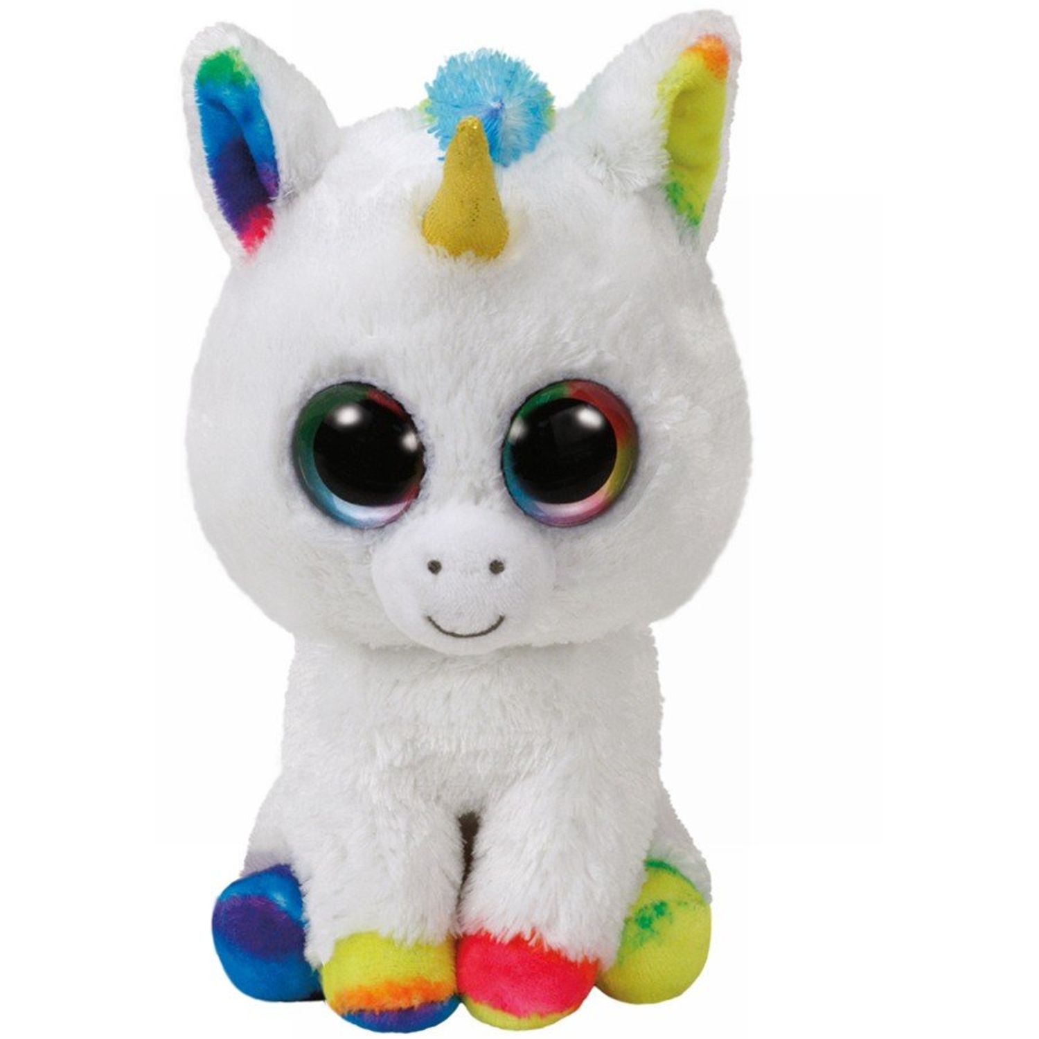 Plus Ty 15Cm Boos Pixy Unicorn Alb fotografia produsului