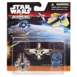 Set 3 Figurine Micromachines Episodul Vii Clone Fighter fotografia produsului