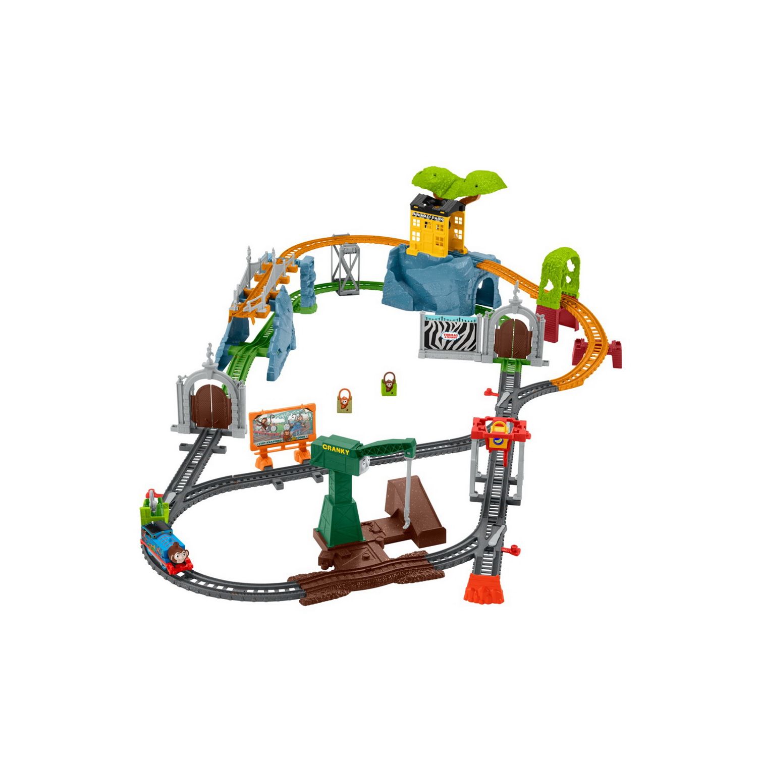 Thomas Set Motorizat Aventuri In Parcul Cu Animale fotografia produsului View 7 L
