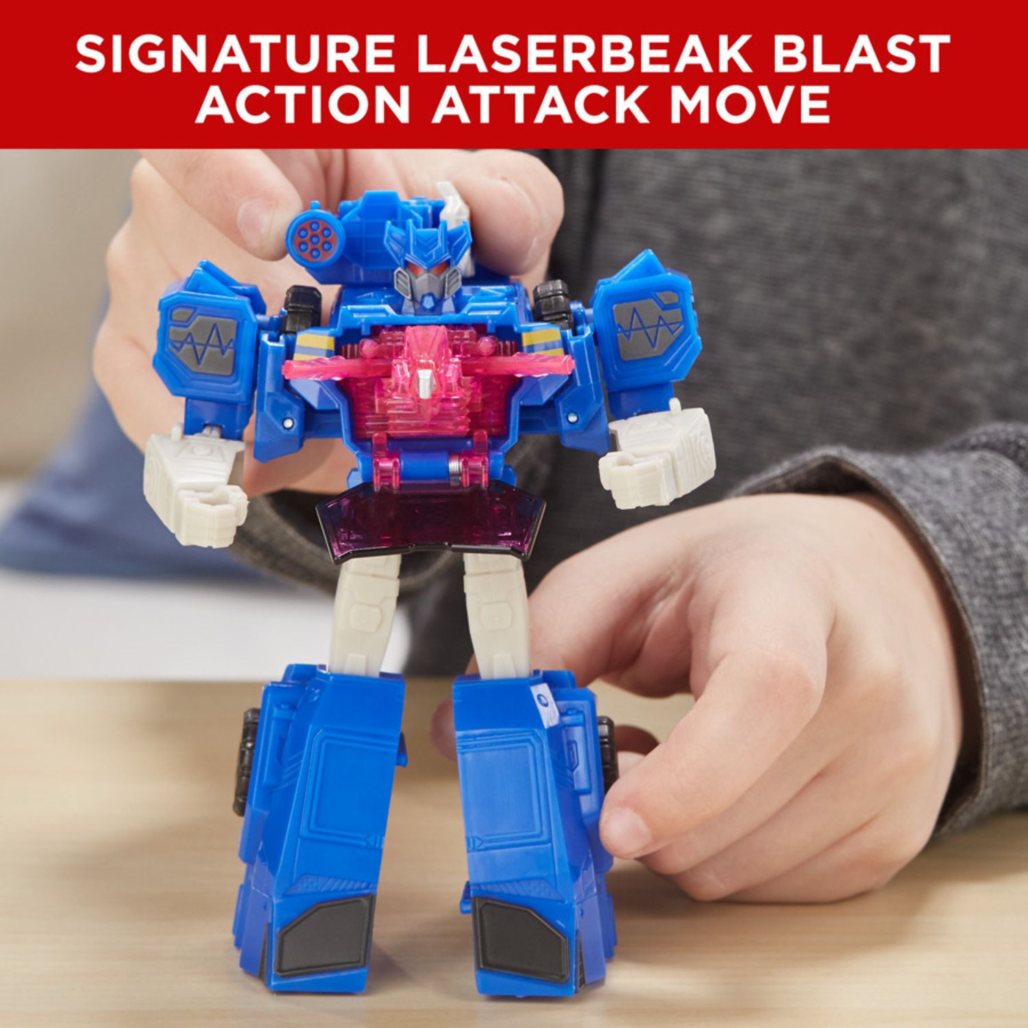 Transformers Cyberverse Robot Soundwave fotografia produsului View 3 L