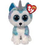 Plus Ty 15Cm Boos Catelusa Husky Unicorn fotografia produsului