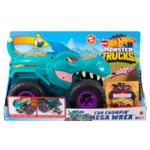 Hot Wheels Monster Truck Transportator Mega Wrex fotografia produsului