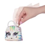 Purse Pets Gentuta Micro Zebra Curcubeu fotografia produsului View 3 S