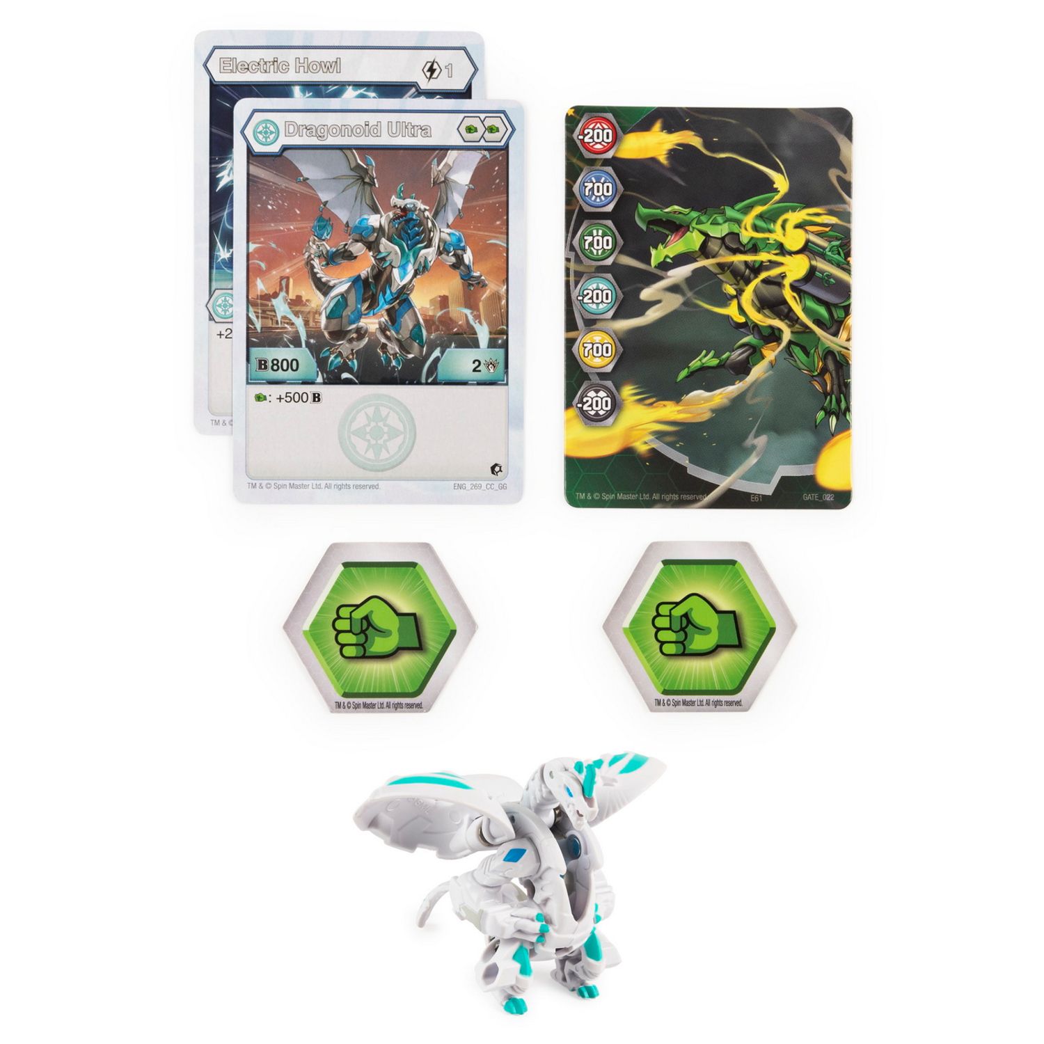 Bakugan S3 Bila Ultra Dragonoid fotografia produsului View 2 L
