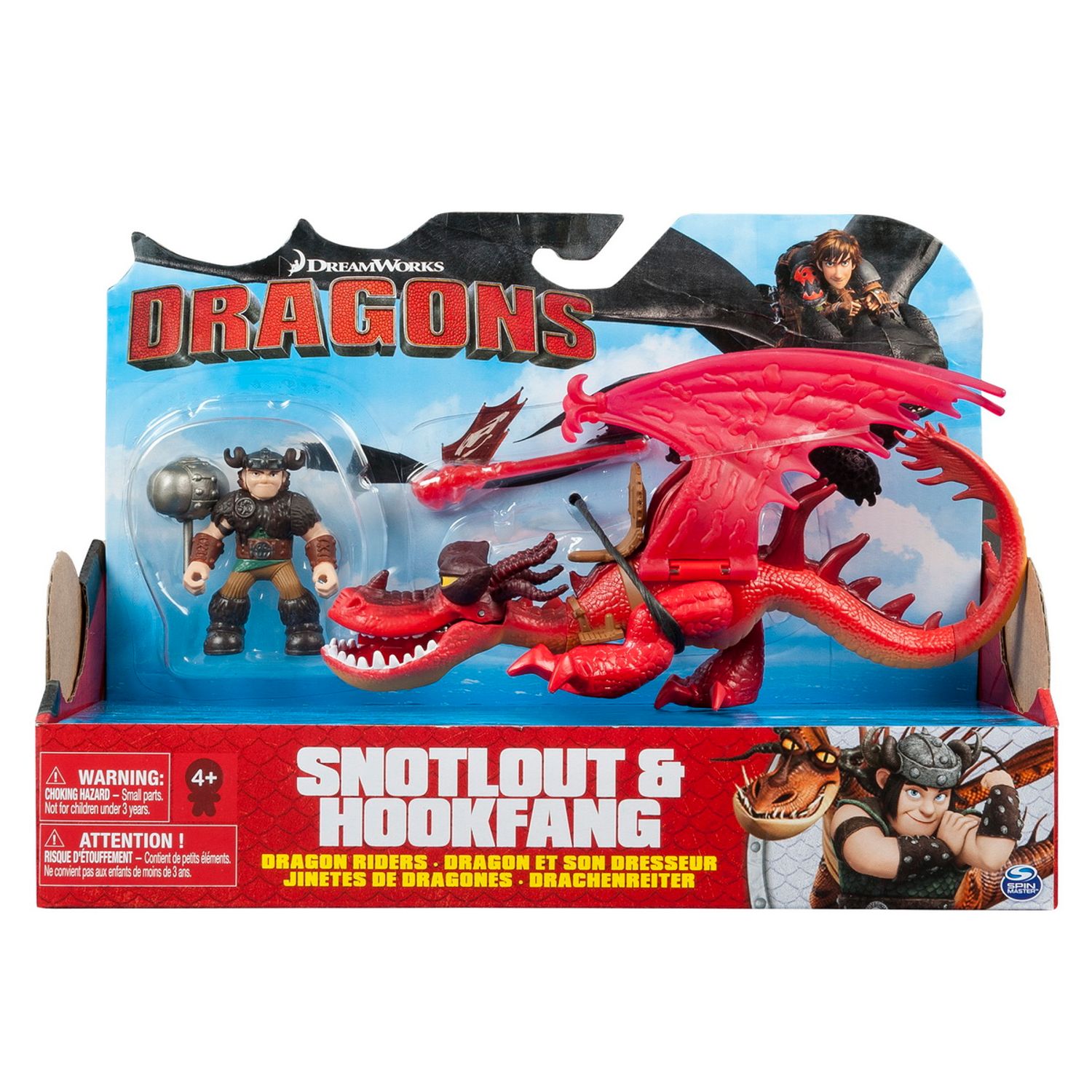 Dragon Cu Calaret Snotloat Si Hookfang fotografia produsului