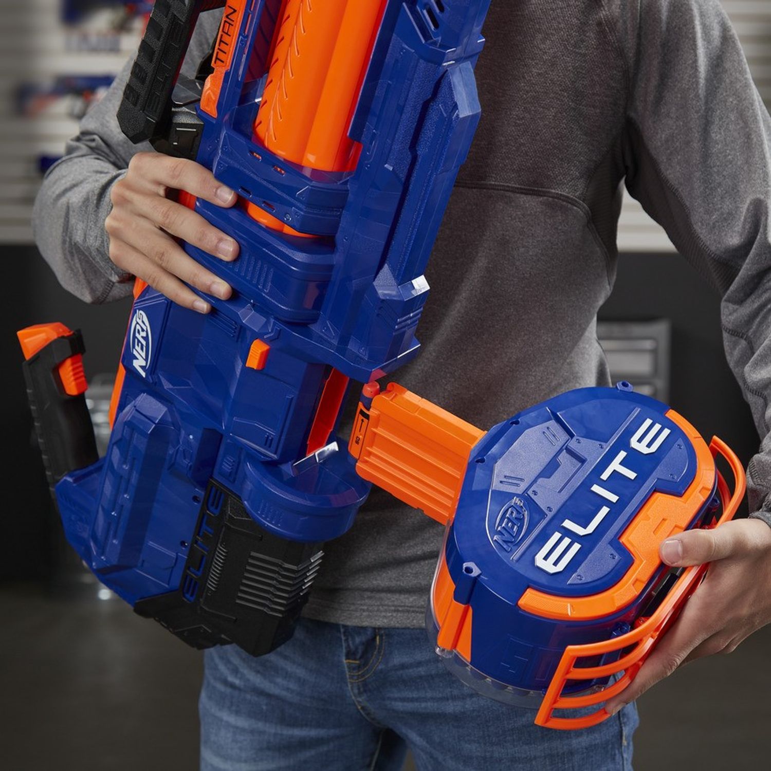 Nerf Blaster Elite Titan Cs 50 fotografia produsului View 7 L