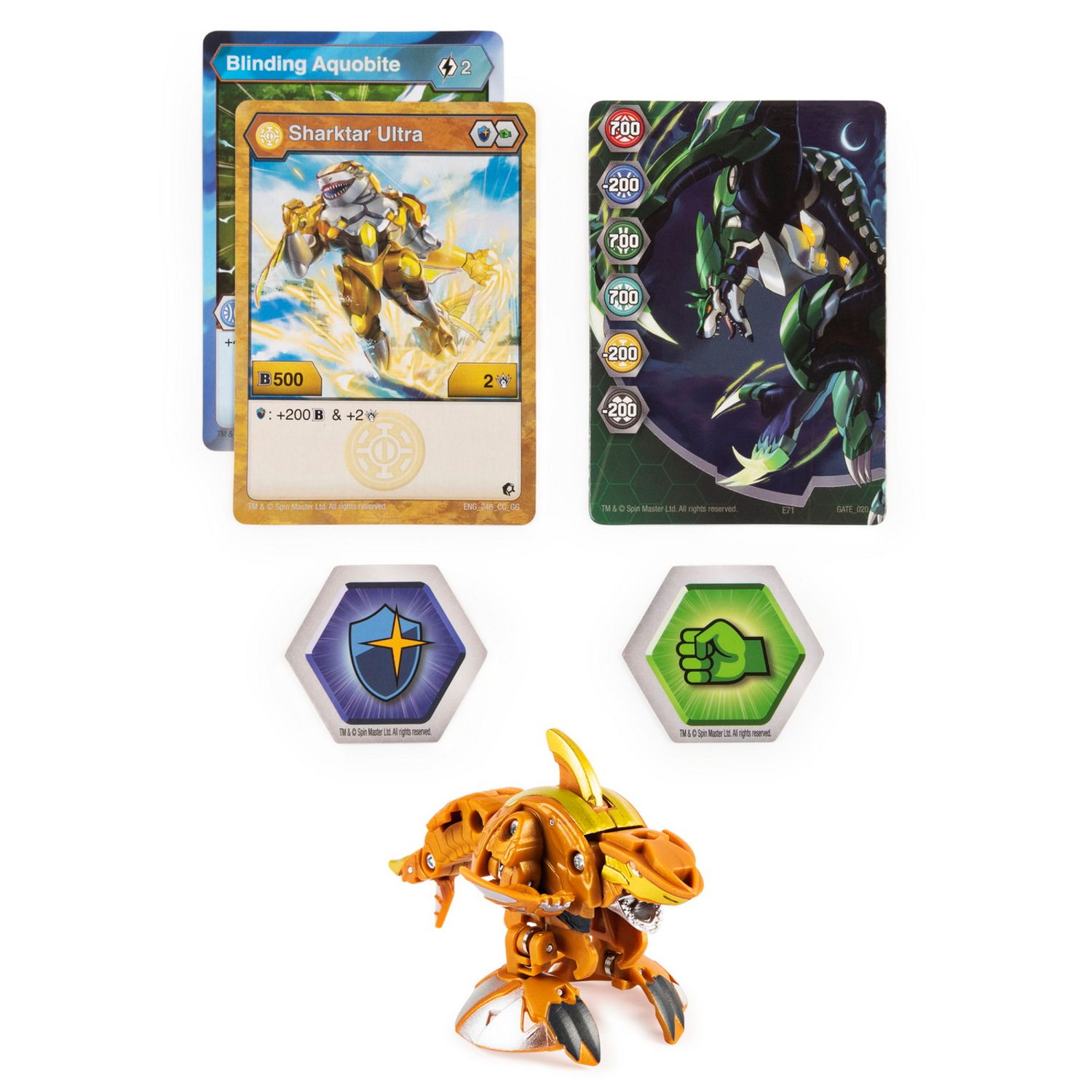Bakugan S3 Bila Ultra Sharktar fotografia produsului View 2 L