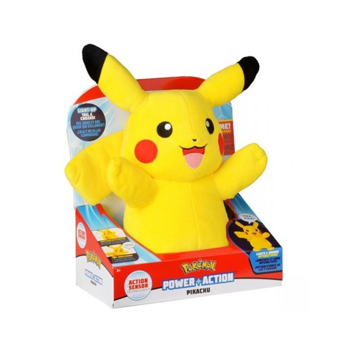 Pokemon Pikachu Plus Interactiv Cu Senzori De Miscare fotografia produsului