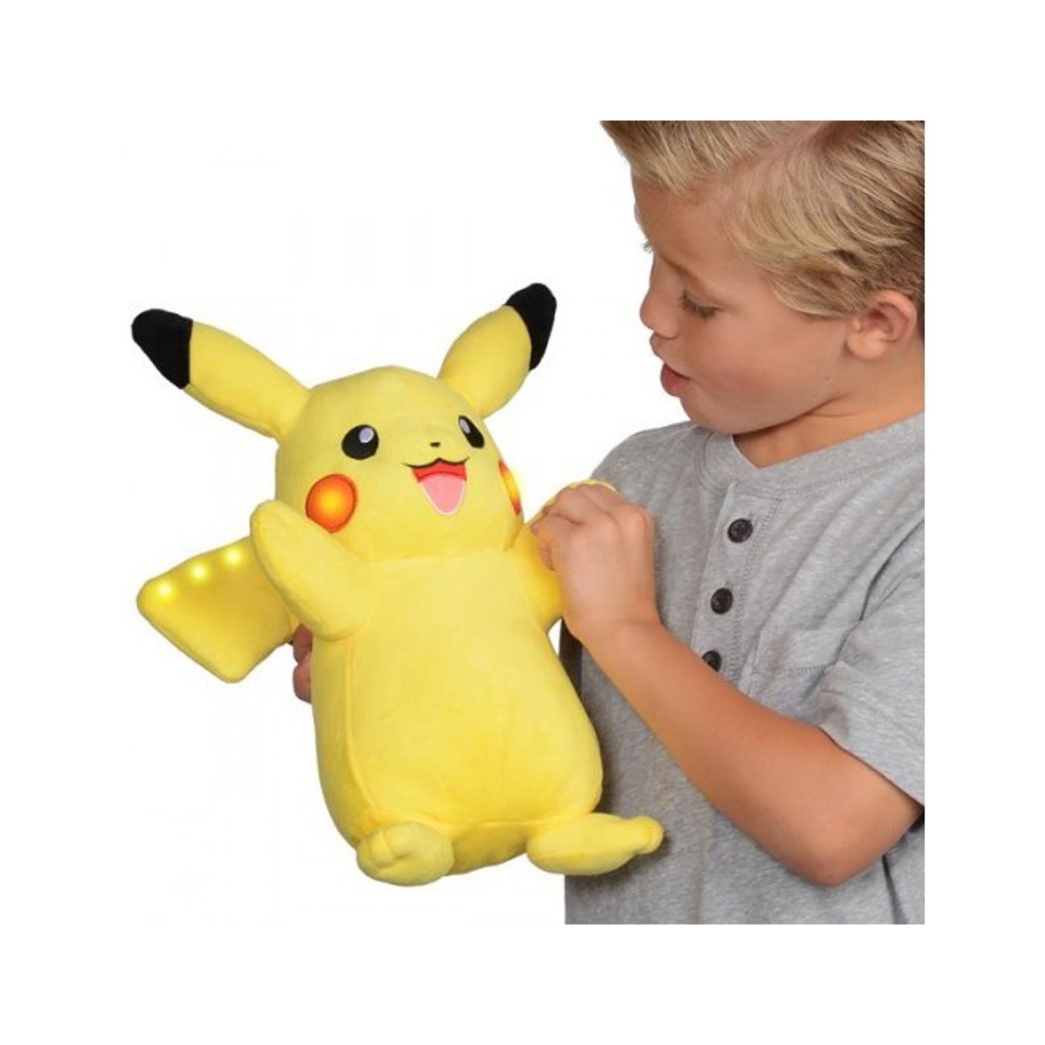 Pokemon Pikachu Plus Interactiv Cu Senzori De Miscare fotografia produsului View 3 L