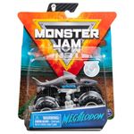 Monster Jam Metalica Black Megalodon Scara 1 La 64 fotografia produsului View 2 S