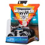 Monster Jam Metalica Black Megalodon Scara 1 La 64 fotografia produsului