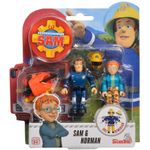 Pompierul Sam Set Figurine Sam Si Norman Cu Accesorii fotografia produsului