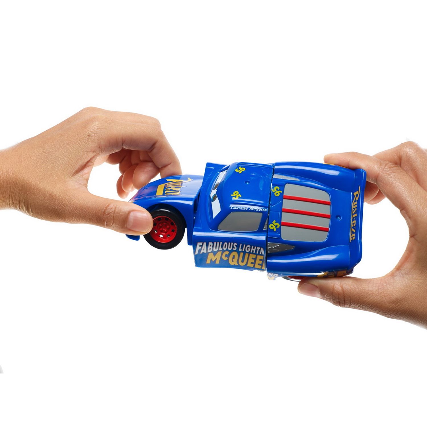 Cars3 Masinute Rasucite Mcqueen Albastru fotografia produsului View 6 L