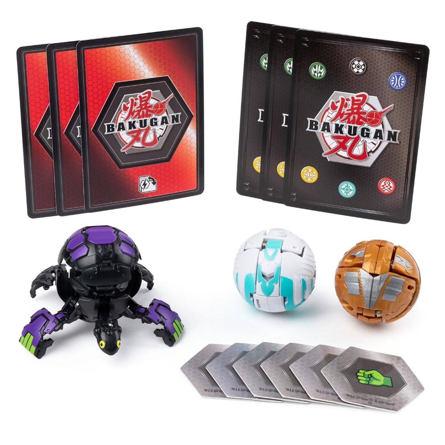 Bakugan Pachet Start Darkus Turtonium fotografia produsului View 2 L