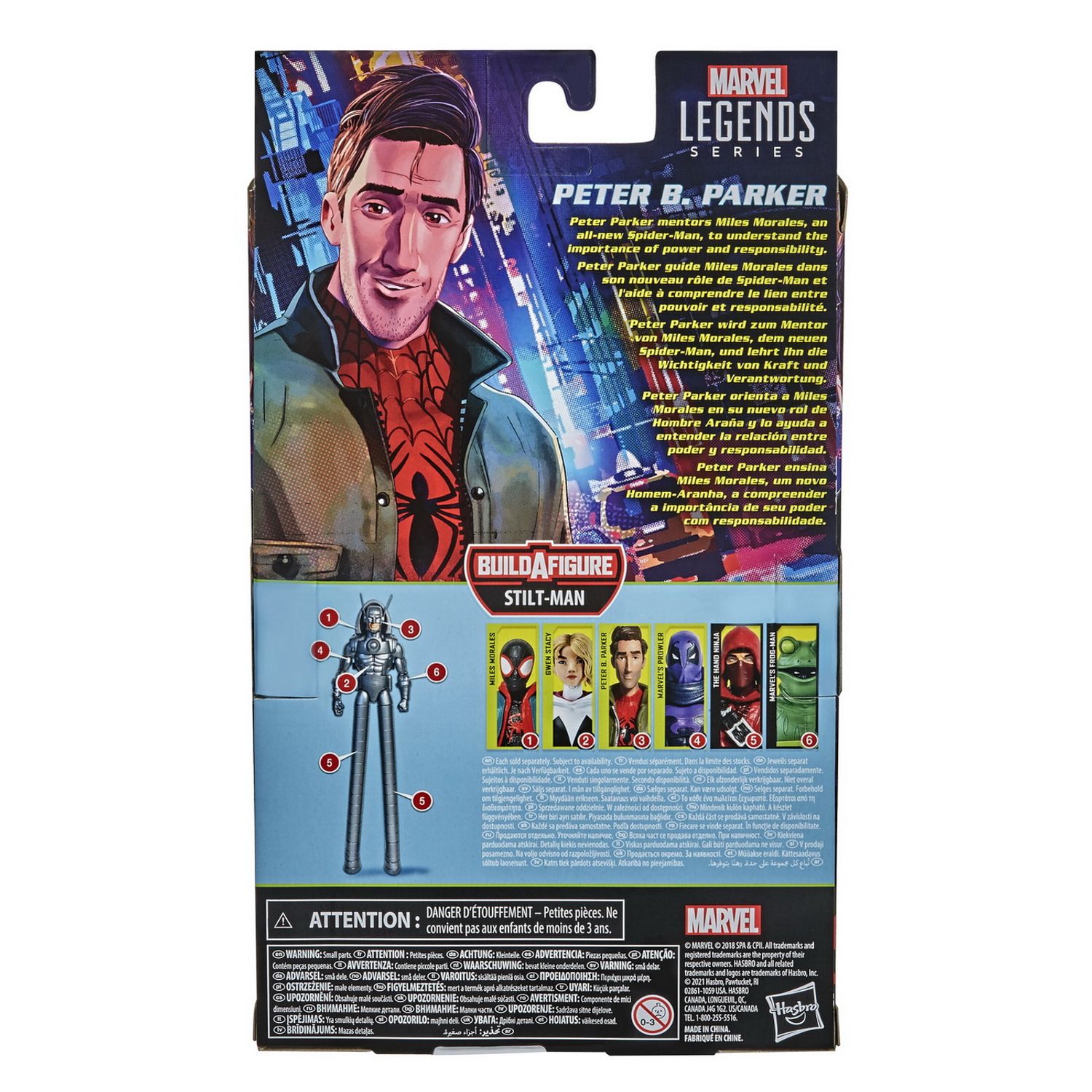 Spider-Man Legends Figurina Peter B. Parker fotografia produsului View 9 L