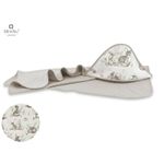 MimiNu - Prosop cu gluga 100x100 cm, Design, Calm Forest Beige fotografia produsului