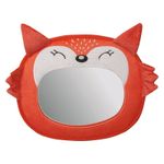 Oglinda auto pentru supraveghere bebelusi, Fox, FreeON, Orange fotografia produsului