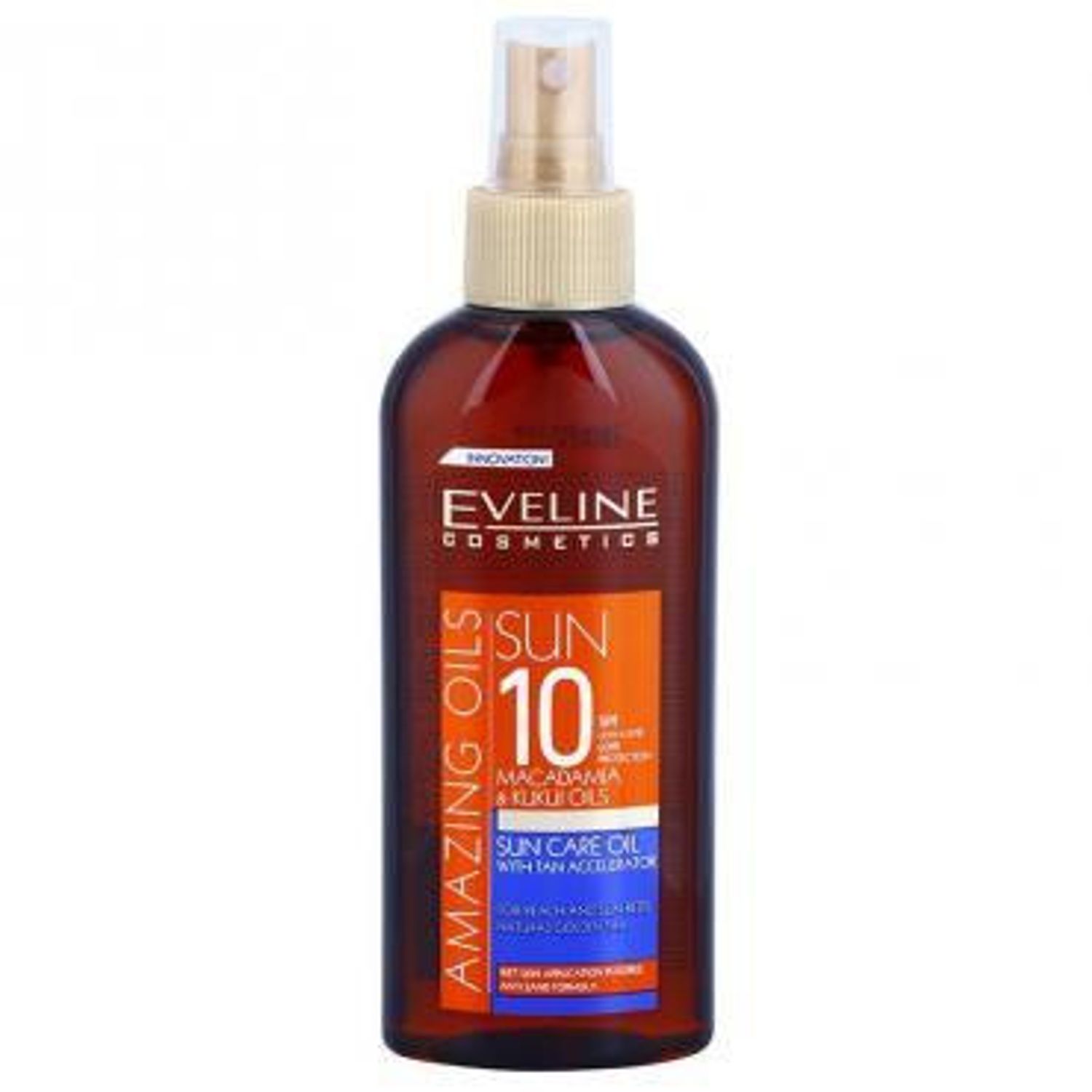 Ulei de plaja, Sun SPF10, Eveline Cosmetics, 150 ml fotografia produsului