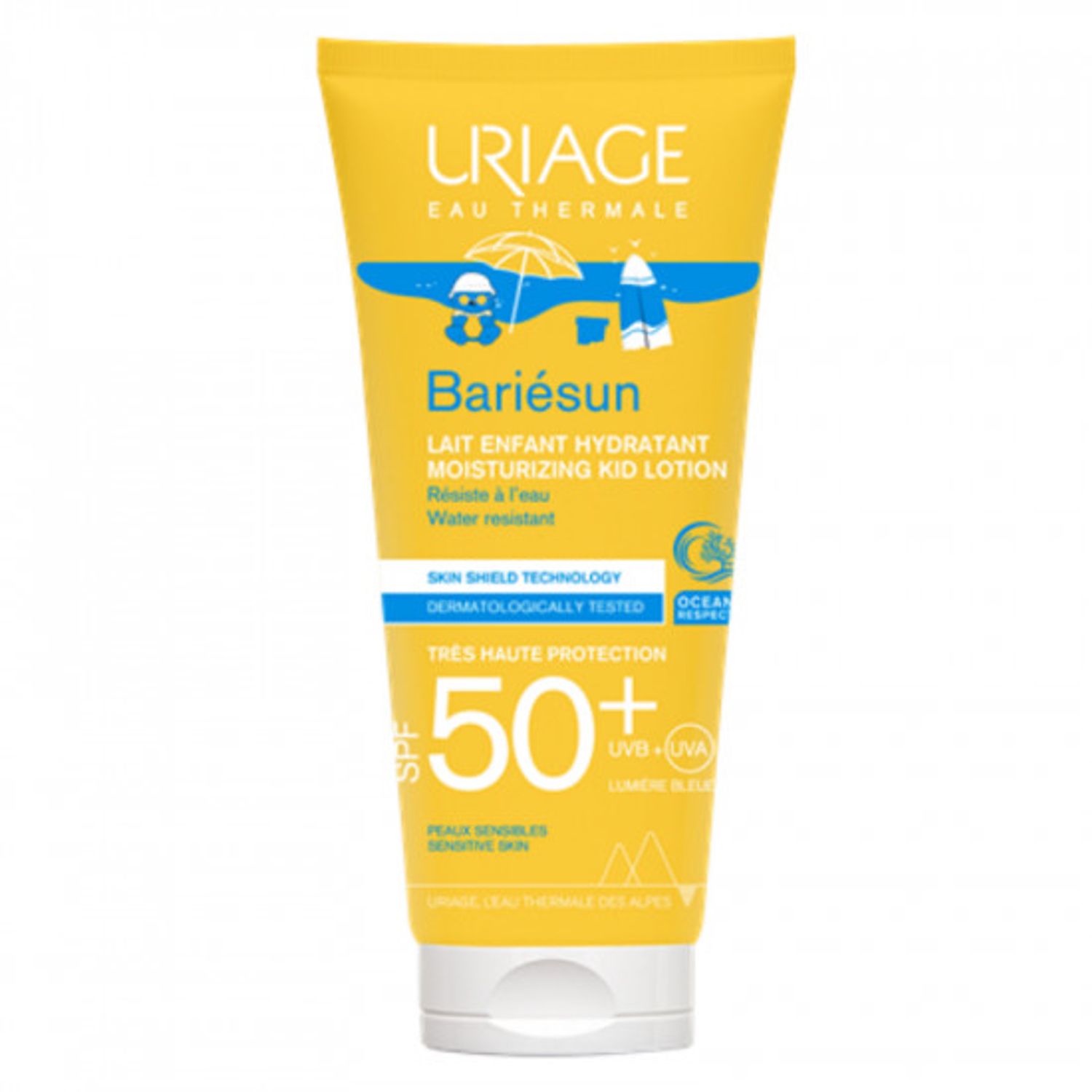 Lapte de protectie solara cu SPF 50+ pentru copii Uriage Bariesun, 100 ml fotografia produsului