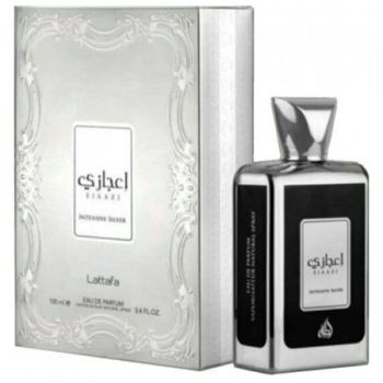 Apa de parfum Lattafa Ejaazi Intensive Silver, 100 ml, unisex