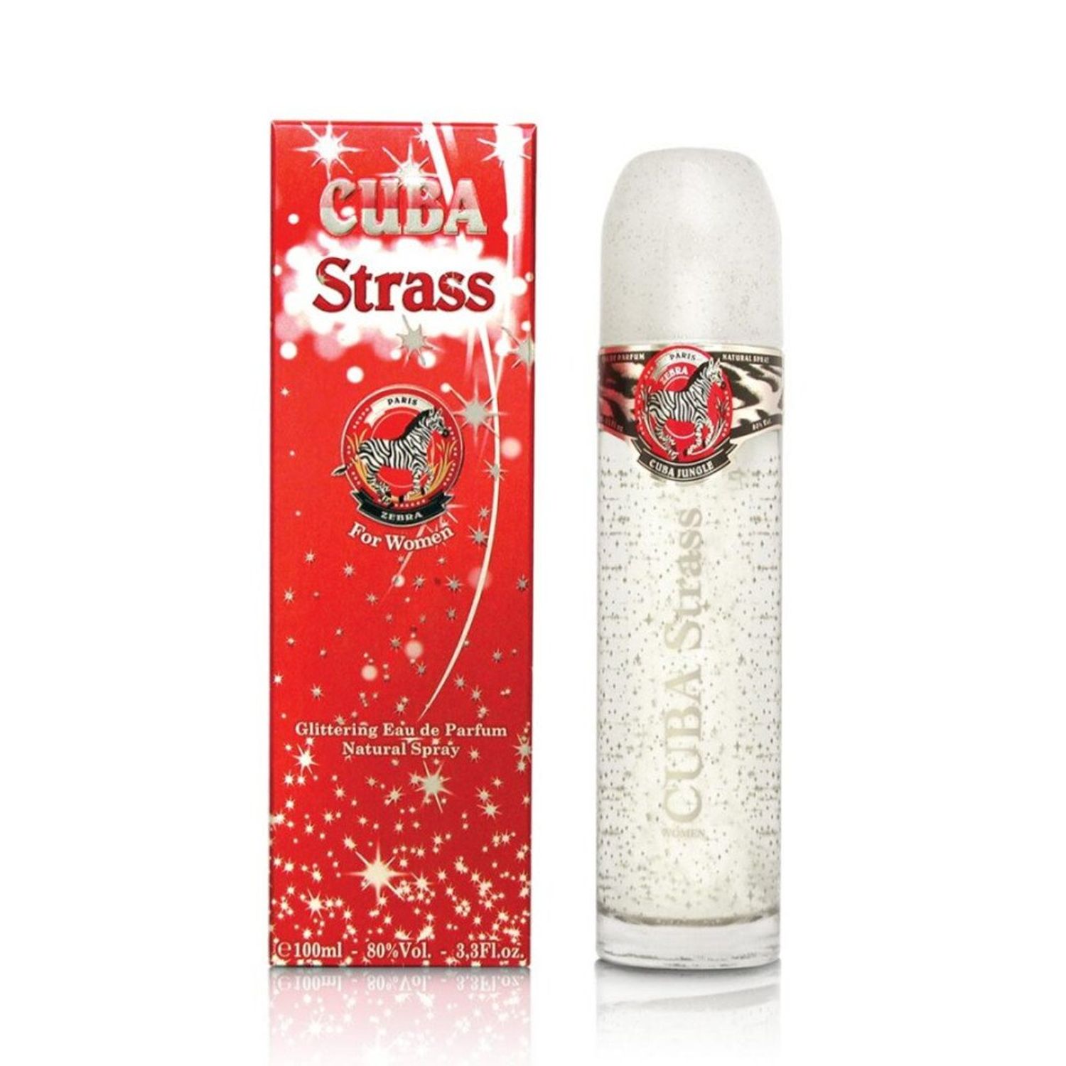 Cuba Original Strass Zebra for Women, Apa de Parfum, 100 ml fotografia produsului