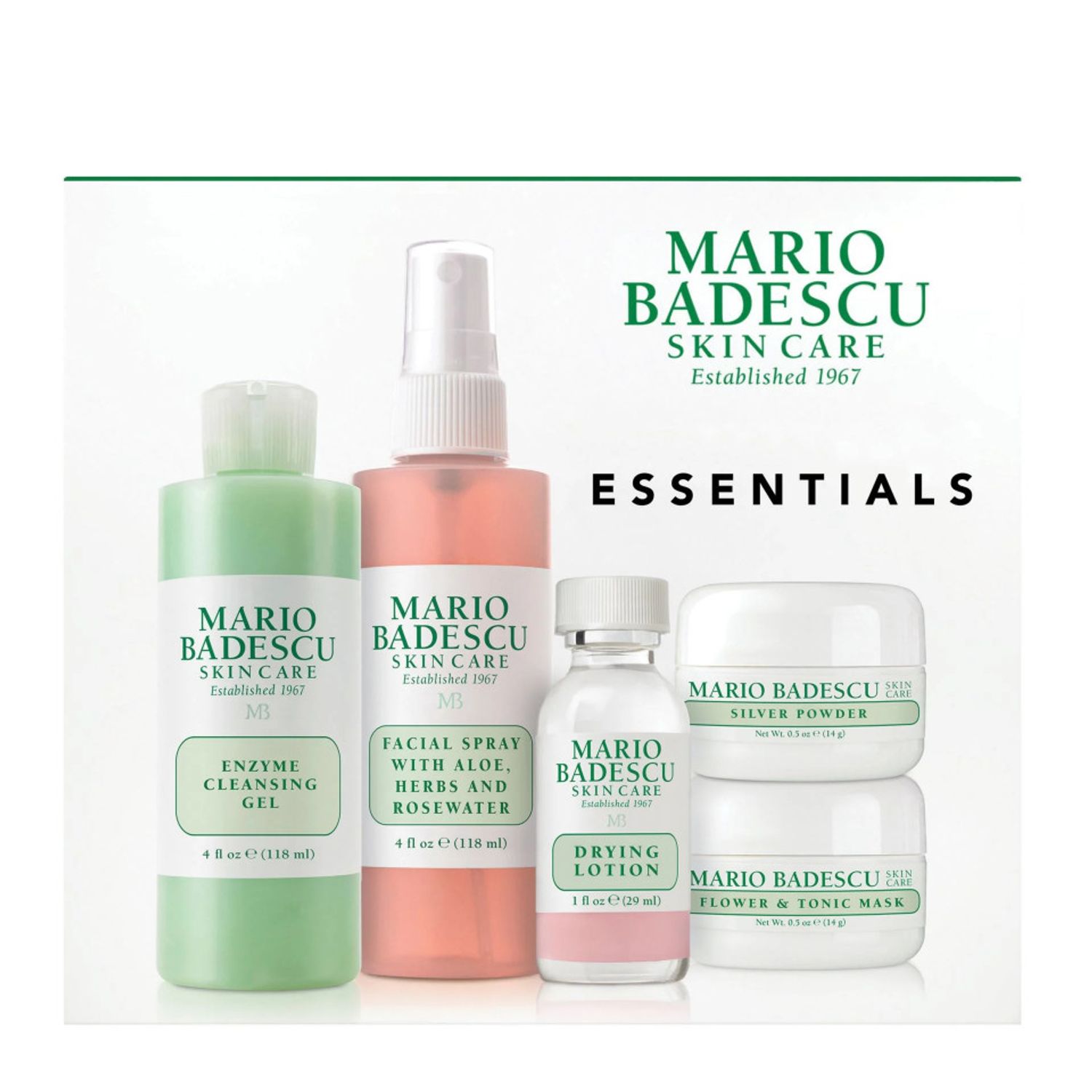 Set ingrijire ten Mario Badescu Essentials Skin Care fotografia produsului